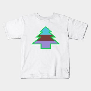 Androromantic/Androsexual Pride: Christmas Tree Kids T-Shirt